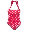 Women's Halter Neck Tummy Control One Piece Swimsuit - LASCANA - 4 of 4