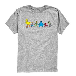 Boys' - Sesame Street - SS Group Short Sleeve Graphic T-Shirt - 1 of 4