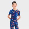 Boys' Spider-Man 2pc Tight Fit Pajama Set - Blue - 3 of 4