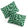 Deny Designs Mariamariacreative Play Checkers Sage Twin/Twin XL Duvet and Sham Set (2-3pc Set) - 4 of 4