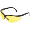 Calabria Safety Glasses | ANSI Z87+S | Yellow Tint | UV Protection | Black Frame | Adjustable Arm Length - 2 of 4