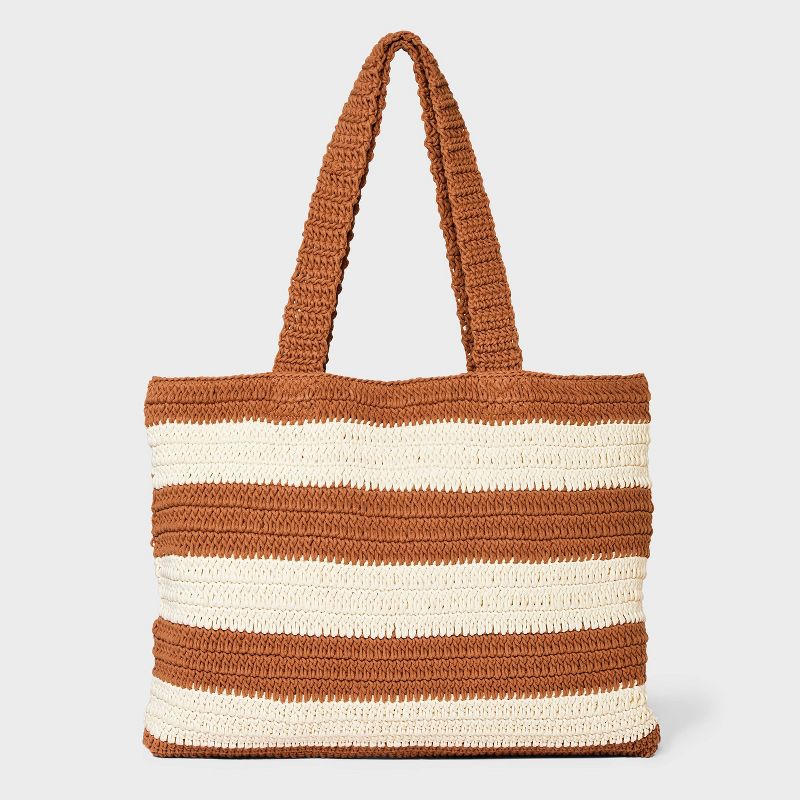 Crochet Tote Handbag - A New Day™, 1 of 8