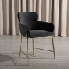 Charlize Velvet Dining Chair - SFV4757 - Safavieh Couture - 2 of 4