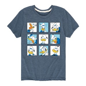 Boys' - Disney - Donald Grid Short Sleeve Graphic T-Shirt - 1 of 4
