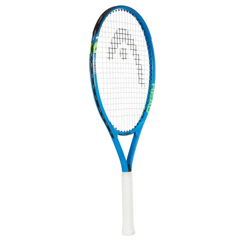 25 Inch HEAD Speed Kids Tennis Racquet Blue Beginners Pre-Strung Head Light Balance Jr Racket 