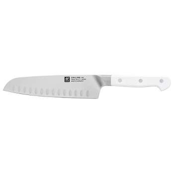 ZWILLING Pro Le Blanc 7-inch Hollow Edge Santoku Knife