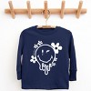 The Juniper Shop SmileyWorld Melting Outline Youth Long Sleeve Tee - 2 of 4
