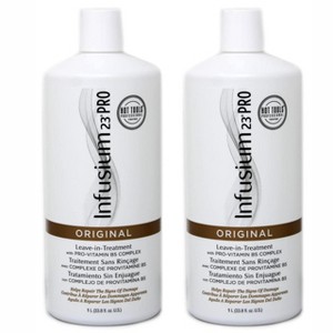 Infusium 23 PRO - Original Vitamin Leave-In Hair Treatment - Enriched with Panthenol, 33.8 oz (Pack of 2) – Restores & Moisturizes Damaged Hair - 1 of 1
