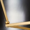 Urban Ambiance Luxury English Country Indoor Chandelier,  15-1/8''H x 13"W x 42''D,  Brushed Bronze Finish, UHP4773 - 4 of 4