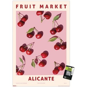 Trends International Reinders: Fruit Market - Alicante Cherries Unframed Wall Poster Prints - 1 of 4
