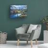 Canvas Wall Art - John Zaccheo 'Vista View of a Fly Fisherman' Wall Art for Living Room, Bedroom, or Office Décor by Trademark Fine Art - 19 x 14 - 4 of 4