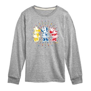 Boys' - Disney - Mickey & Friends Long Sleeve Graphic T-Shirt - 1 of 4