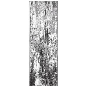 COZONY Modern Abstract Washable Runner Rug, Non-Slip Low Pile Stain Resistant - 1 of 4