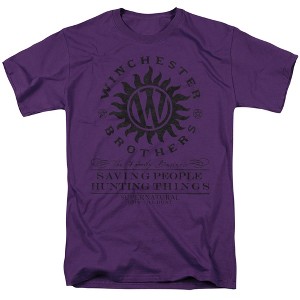 Supernatural Winchester Anti Possession Adult T-Shirt - 1 of 4