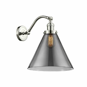 Cone - 1 Light Wall Sconce In Industrial Style-14 Inches Tall and 12 Inches Wide - 1 of 1