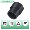 Unique Bargains Water Line Straight UPVC Reducer Pipe Fitting Reducing Coupling Connector Black - 2 of 4