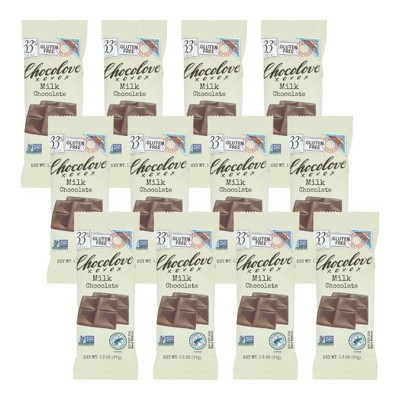 Chocolove Milk Chocolate Bar - Case of 12/1.3 oz