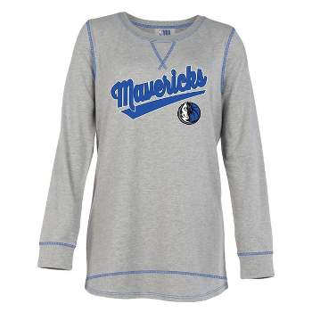 Nba Dallas Mavericks Women's Short Sleeve Vintage Logo Tonal Crew T-shirt -  M : Target