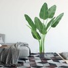 Artificial Banana Leaf Tree Set, Non-Toxic PE & Silk, Indoor/Outdoor Decor, Year-Round Green - 3 of 4