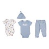 Chick Pea Baby Boy Newborn Essentials Baby bodysuit Set - 2 of 3