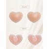INSPIRE CHIC 6 Pairs Women's Strapless Invisible Sticky Adhesive Nipple Covers for Backless Dress - 3 of 4