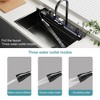 FUFU&GAGA Premium 304 Stainless Steel Kitchen Sink with Whale Faucet and Oak Cutting Board - 4 of 4