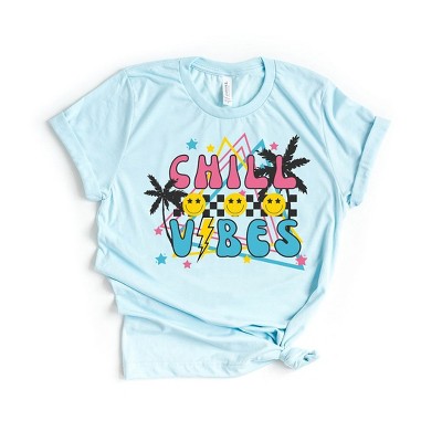 Simply Sage Market Women's Checkered Chill Vibes Short Sleeve Graphic Tee