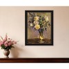 HomeRoots Evening Vase Black Framed Print Wall Art - 2 of 4