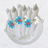 Big Dot of Happiness Thank You Teachers - Teacher Appreciation Paper Napkin Holder - Napkin Rings - Set of 24 - 3 of 4