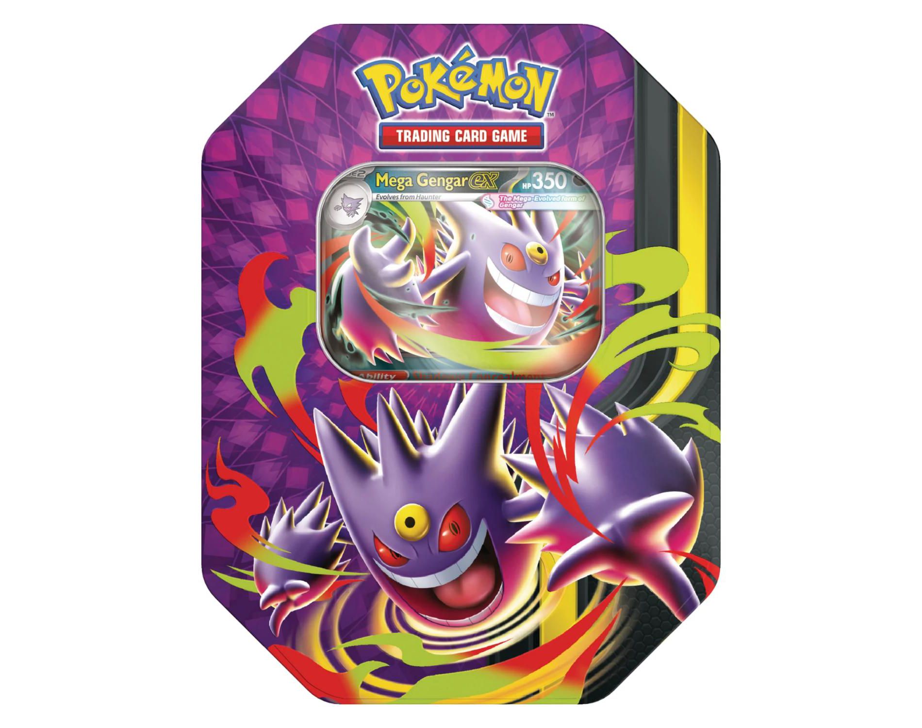 Pokemon Mega Moonlit Tin | Mega Gengar ex