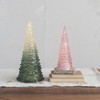 Storied Home Plastic Christmas Tree with LED Light, Pink - 2 of 2