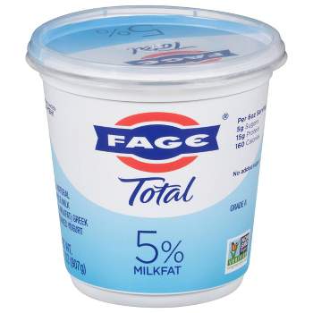 FAGE Total 5% Milkfat Plain Greek Yogurt - 32oz