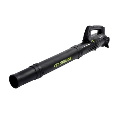 Sun Joe Jet Leaf Blower with Cordless Compact Turbine & Quick Charging, 24V, Green - Battery-Powered Electric Blower for Lawn, Garden, and Yard