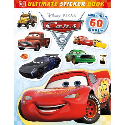 Ultimate Sticker Book: Disney Pixar Cars 3 - by  Lauren Nesworthy (Paperback)