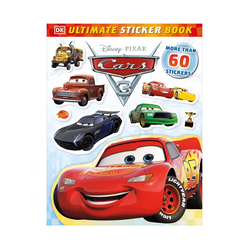 Ultimate Sticker Book: Disney Pixar Cars 3 - by  Lauren Nesworthy (Paperback), 1 of 2