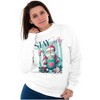 Christmas Santa Claus Stay Jolly Sweatshirt for Men or Women Brisco Brands - 4 of 4