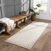 Hauteloom Julie Ivory & Brown Area Rug - 4 of 4