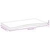 VidaXL Desk Top 43.3 in.x23.6 in.x1.6 in. Bamboo - 4 of 4