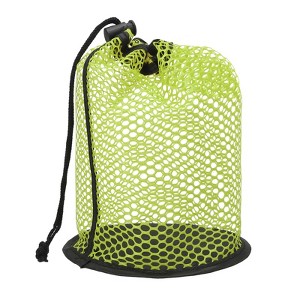 Unique Bargains Nylon Mesh Drawstring Golf Ball Storage Bag - 1 of 4