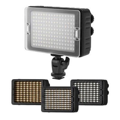  CLAR 160 Phantom Series Bi-Color On Camera LED Light 