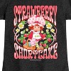 Girls' - Strawberry Shortcake - Vintage Art Nouveau -Toddler And Youth Girls Fitted Short Sleeve Graphic T-Shirt Fitted Short Sleeve Graphic T-Shirt - 2 of 4