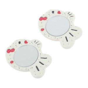 Unique Bargains Fish Mirror Hair Clip 2 Pcs - 1 of 4