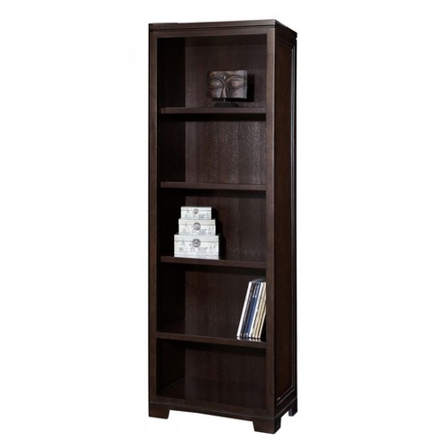 Hekman 79185 Narrow Bookcase left Or Right 7 9185 Mocha Target