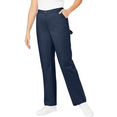 Woman Within Plus Size Carpenter Denim Pant