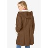 Woman Within Plus Size Faux-Shearling Toggle Coat - 3 of 4