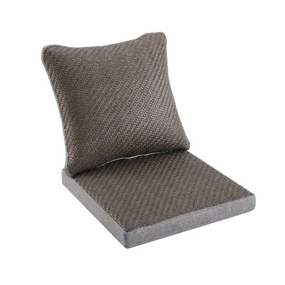 Universal Outdoor Rattan & Cushion Set - Gray - Art Leon