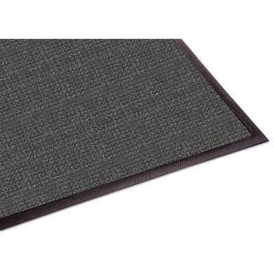 4'x6' Rectangle Solid Floor Mat Black - Guardian