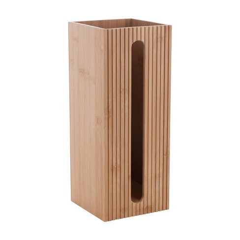 Oslo Square Bamboo Toilet Tissues Reserve Brown - Bath Bliss : Target
