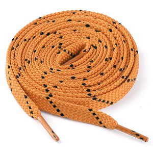 Elerevyo All Types of Casual Sneakers Double Color Twill Athletic Flat Shoelaces 3 Pairs - 1 of 4