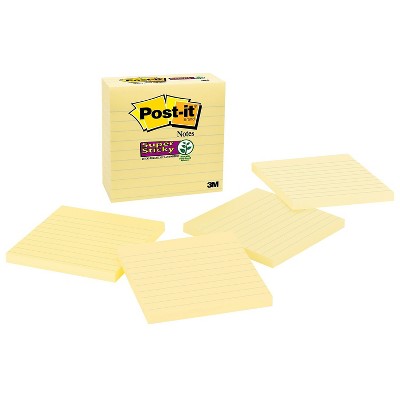 Post-it Super Sticky Notes 4